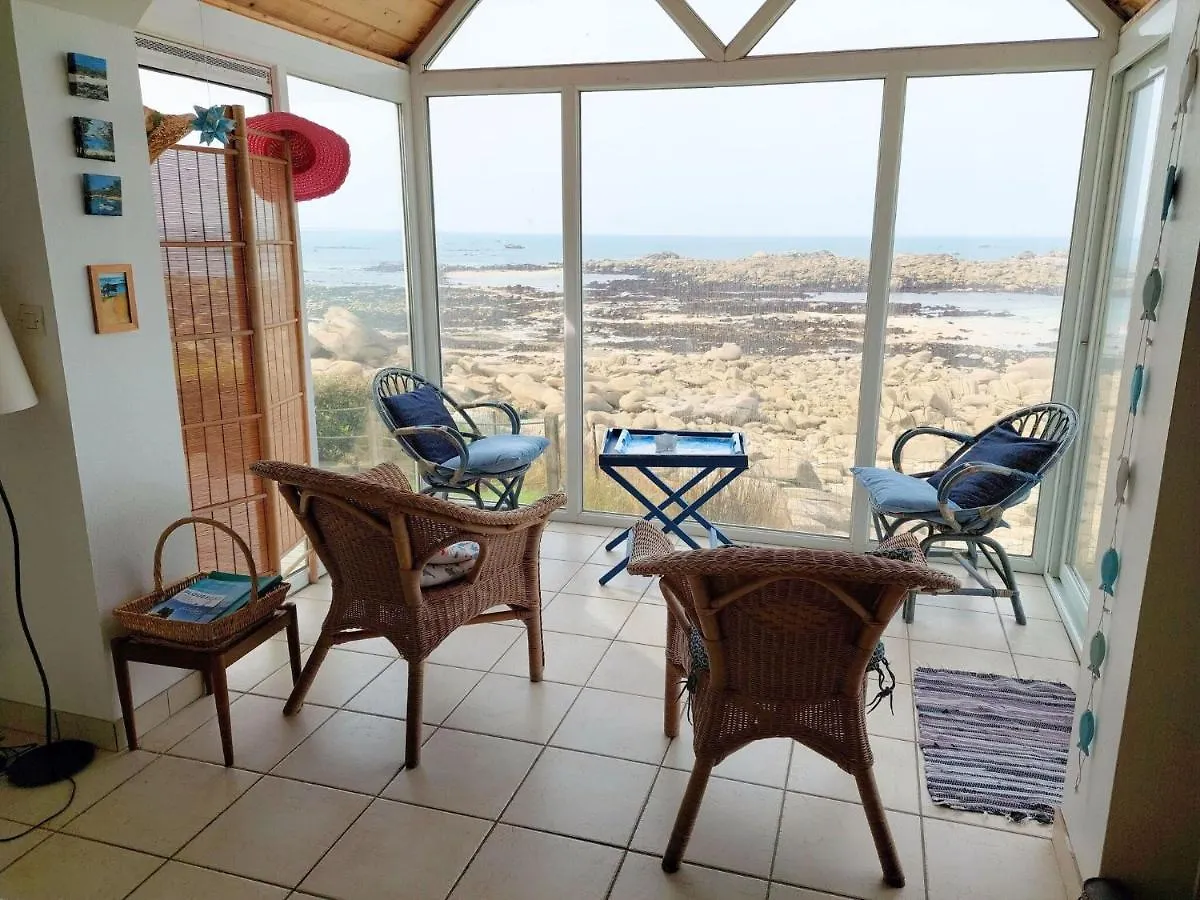 The Sea At Your Doorstep, 180° Panoramic View, Plouescat